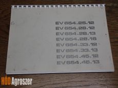 Gépkönyv EV-654