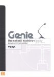 Gépkönyv Genie TZ-50