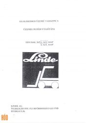 Gépkönyv Linde L14, L16